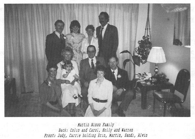 martin nixon family colin carol holly warren judy carrie erin martin sandi alvin