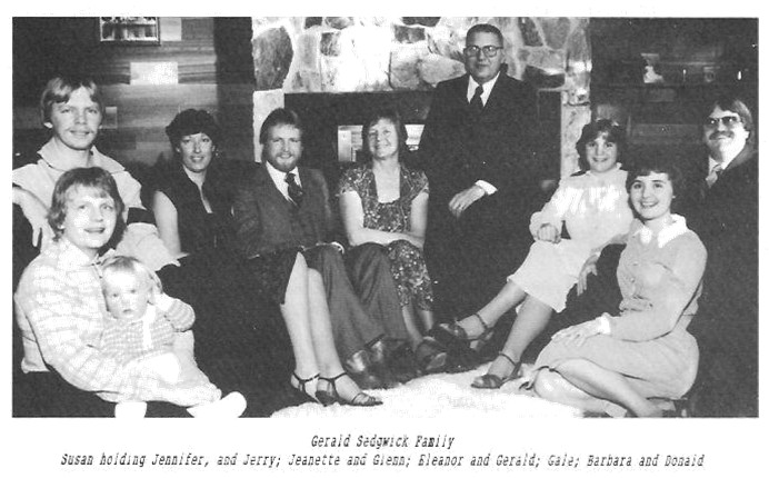 gerald sedgwick family susan jennifer jerry jeanette glenn eleanor gerald gale barbara donald