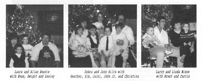 laura allan reavie evan dwight lesley debra john hilts heather kim john jr christina larry linda nixon brent curtis