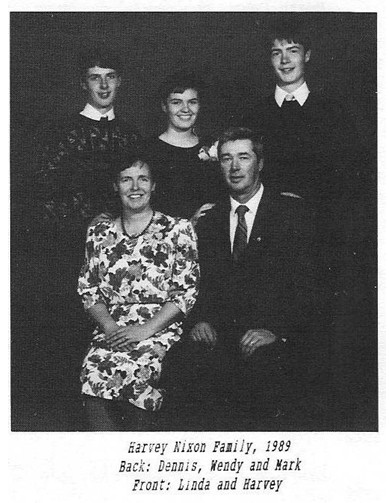 harvey nixon family dennis wendy mark linda